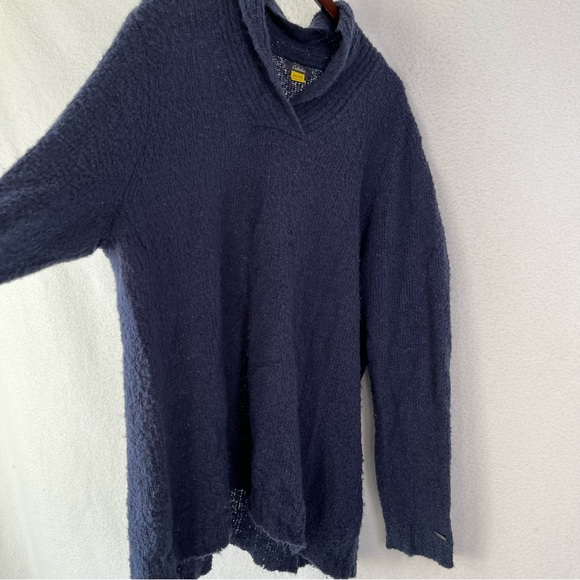 Cabela's Sweaters Cabelas Wool Blend Relaxed Fit Knit Mens Blue